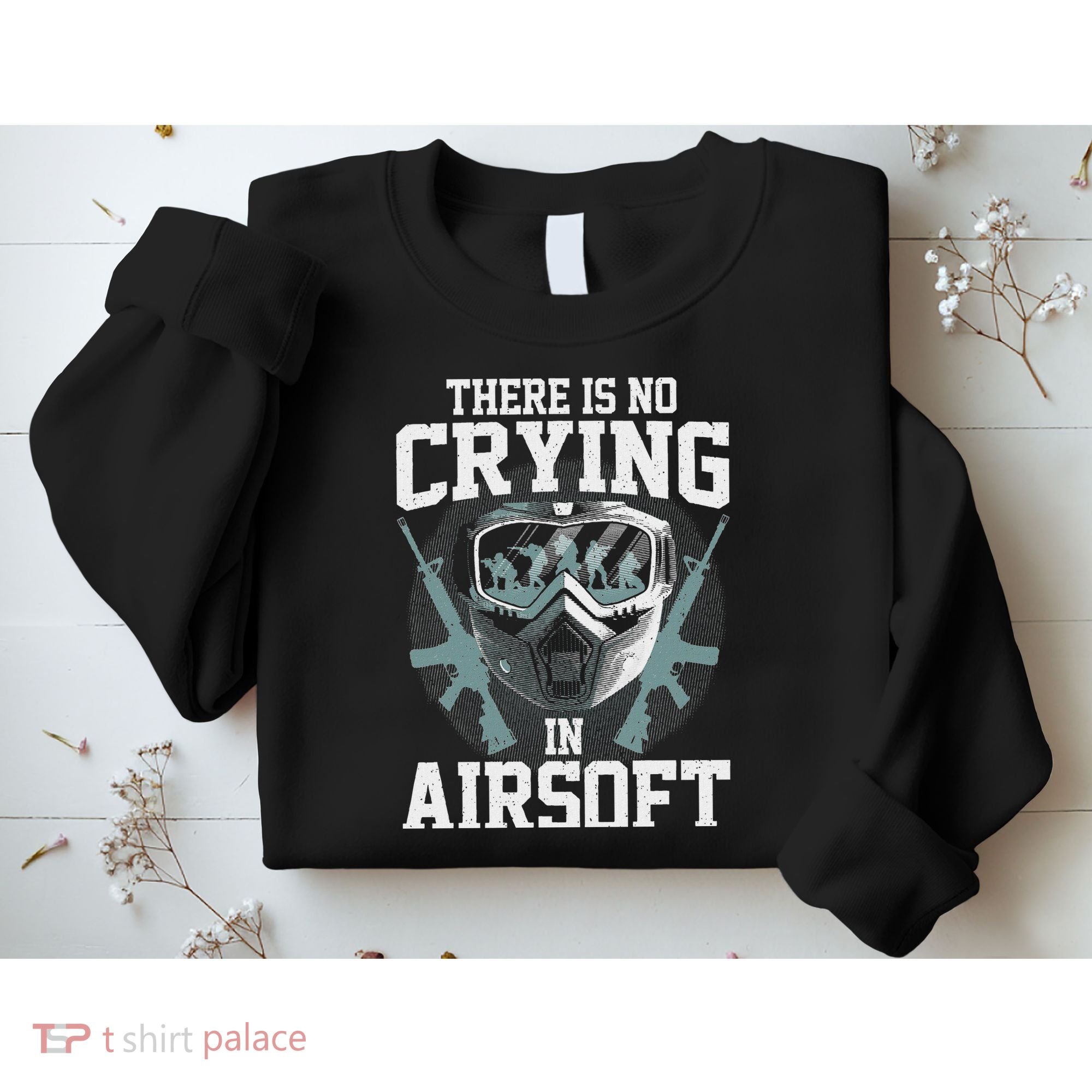 Funny Airsoft Art For Women Shooting Airsoft Gun Lover Sweatshirt