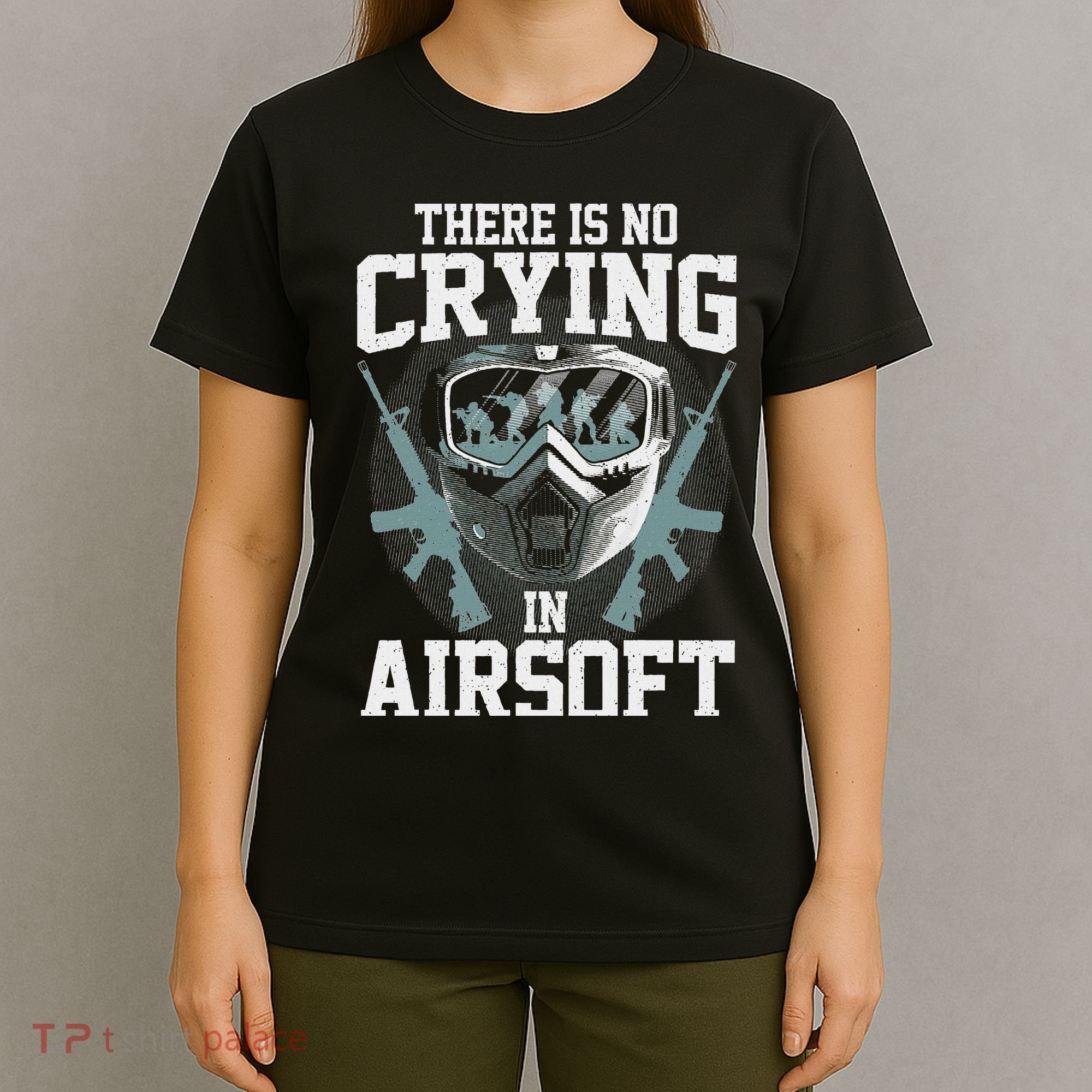 Funny Airsoft Art For Women Shooting Airsoft Gun Lover T-Shirt