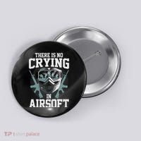 Funny Airsoft Art For Women Shooting Airsoft Gun Lover Button thumb 0