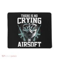 Funny Airsoft Art For Women Shooting Airsoft Gun Lover Mousepad thumb 0