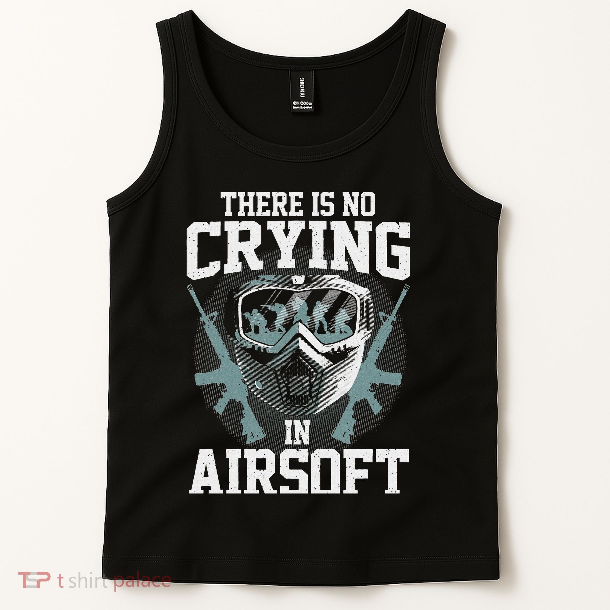 Funny Airsoft Art For Women Shooting Airsoft Gun Lover Tank Top