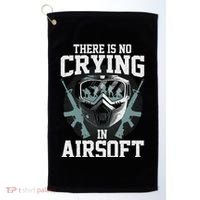 Funny Airsoft Art For Women Shooting Airsoft Gun Lover Golf Towel thumb 0