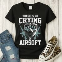 Funny Airsoft Art For Women Shooting Airsoft Gun Lover Women's T-Shirt thumb 3