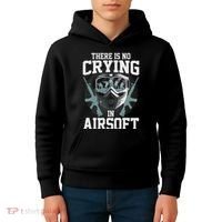 Funny Airsoft Art For Women Shooting Airsoft Gun Lover Kids Hoodie thumb 4