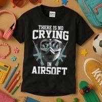 Funny Airsoft Art For Women Shooting Airsoft Gun Lover Kids T-Shirt thumb 3