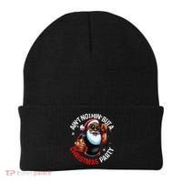 Festive African American Santa Claus PJ Beanie thumb 0