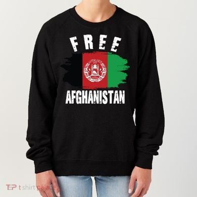 Free Afghanistan AFG Flag Women's Sweatshirt