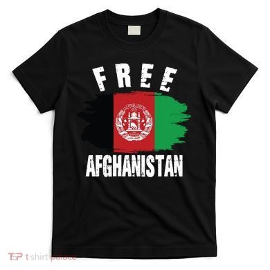 Free Afghanistan AFG Flag T-Shirt
