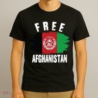 Free Afghanistan AFG Flag T-Shirt thumb 3