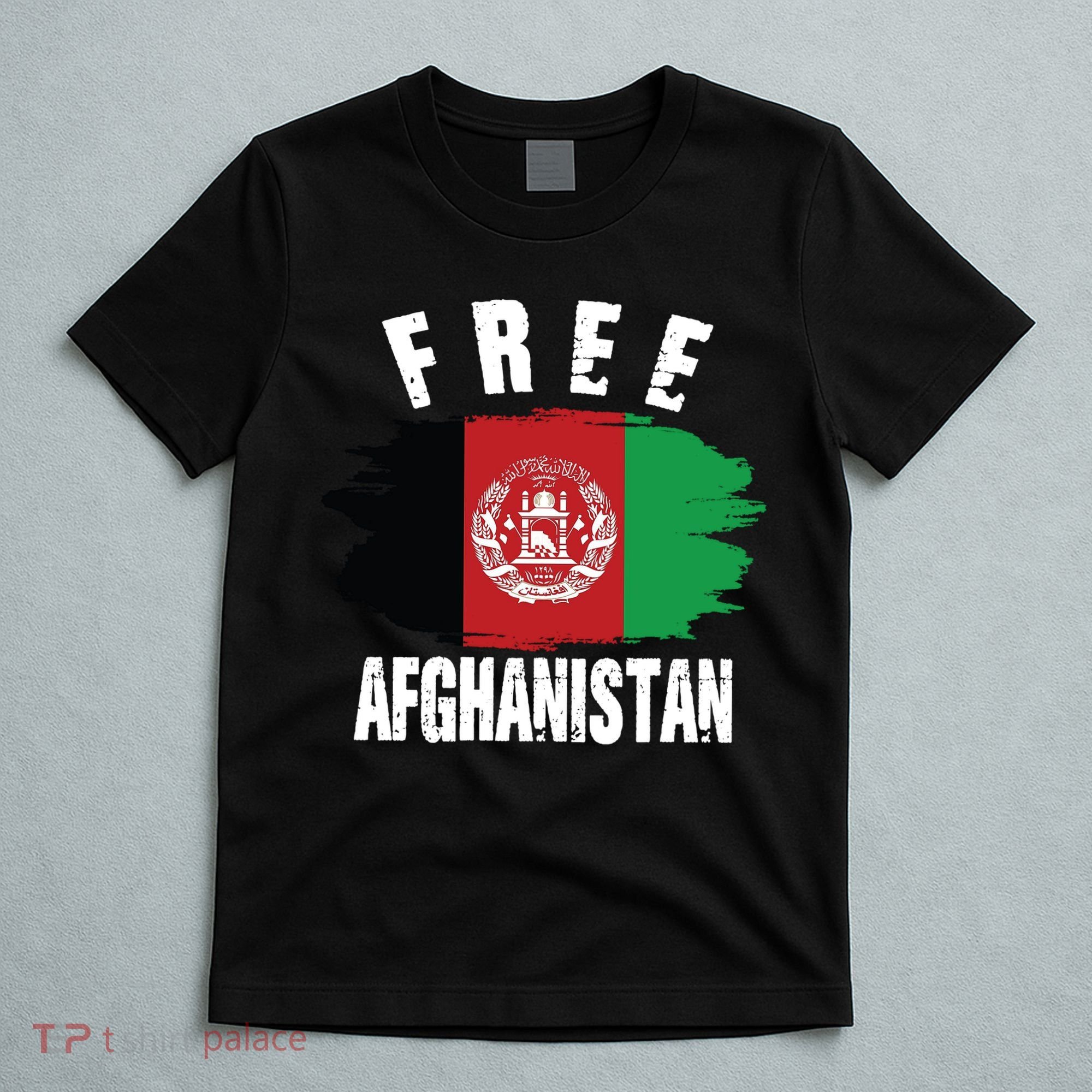Free Afghanistan AFG Flag T-Shirt