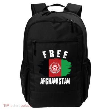 Free Afghanistan AFG Flag Backpack