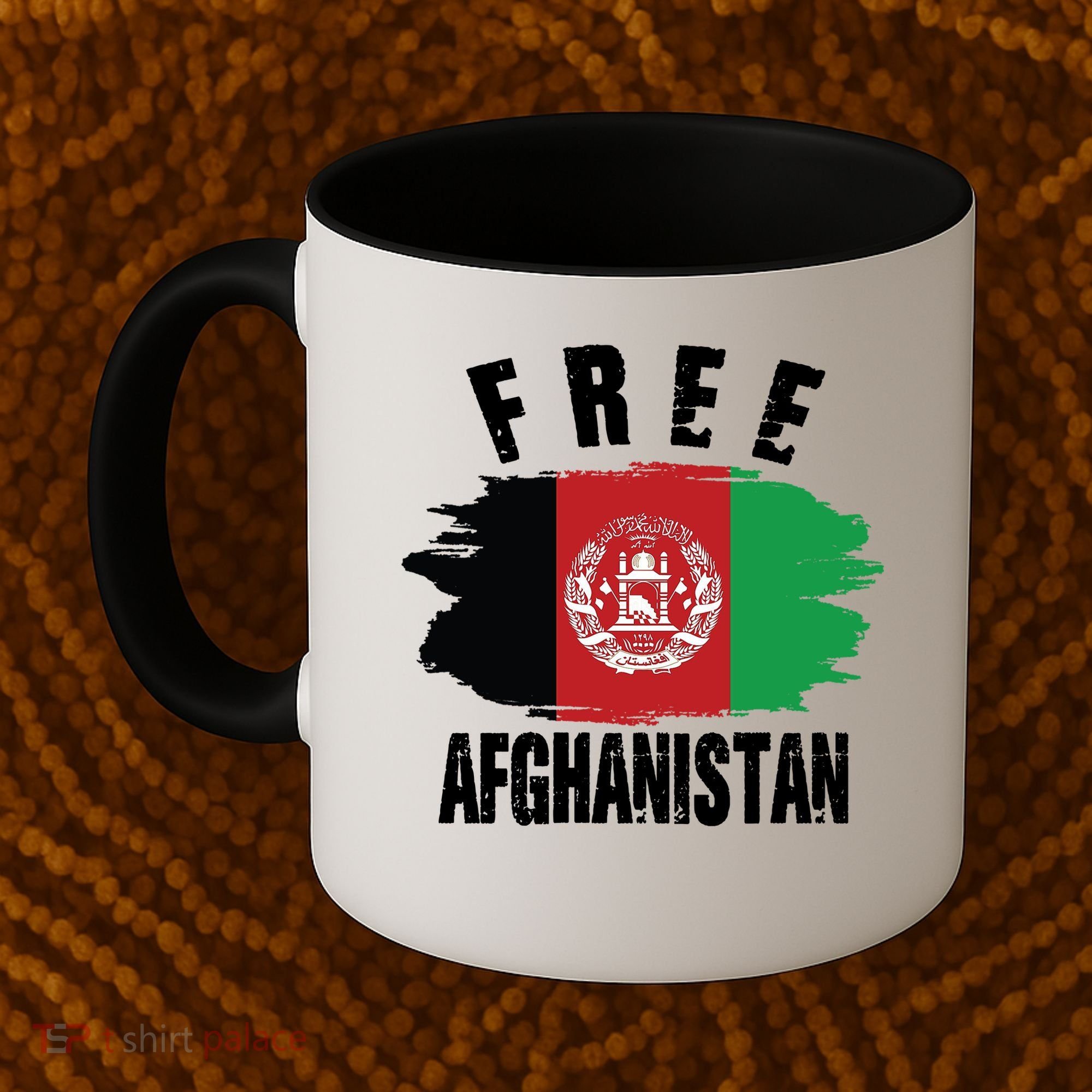 Free Afghanistan AFG Flag Coffee Mug