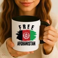 Free Afghanistan AFG Flag Coffee Mug thumb 3