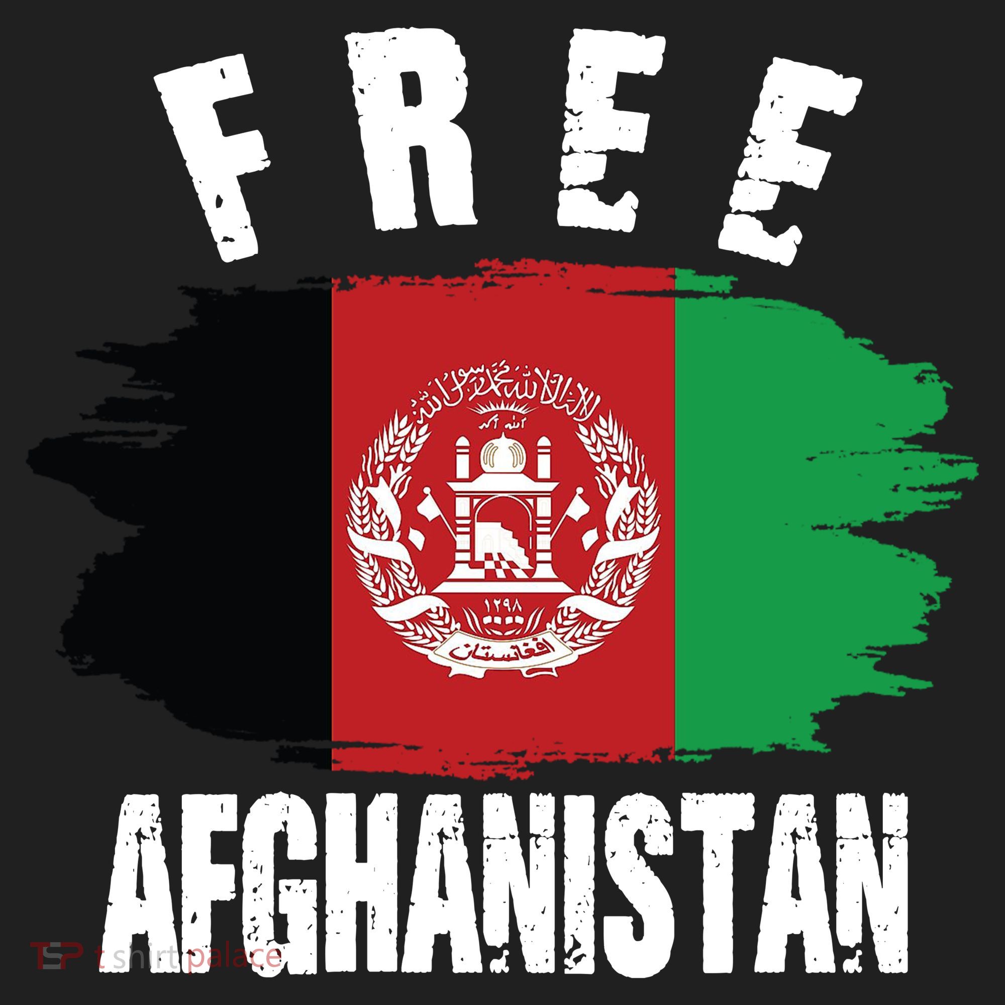 Free Afghanistan AFG Flag Beanie