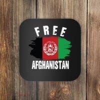 Free Afghanistan AFG Flag Coaster thumb 0