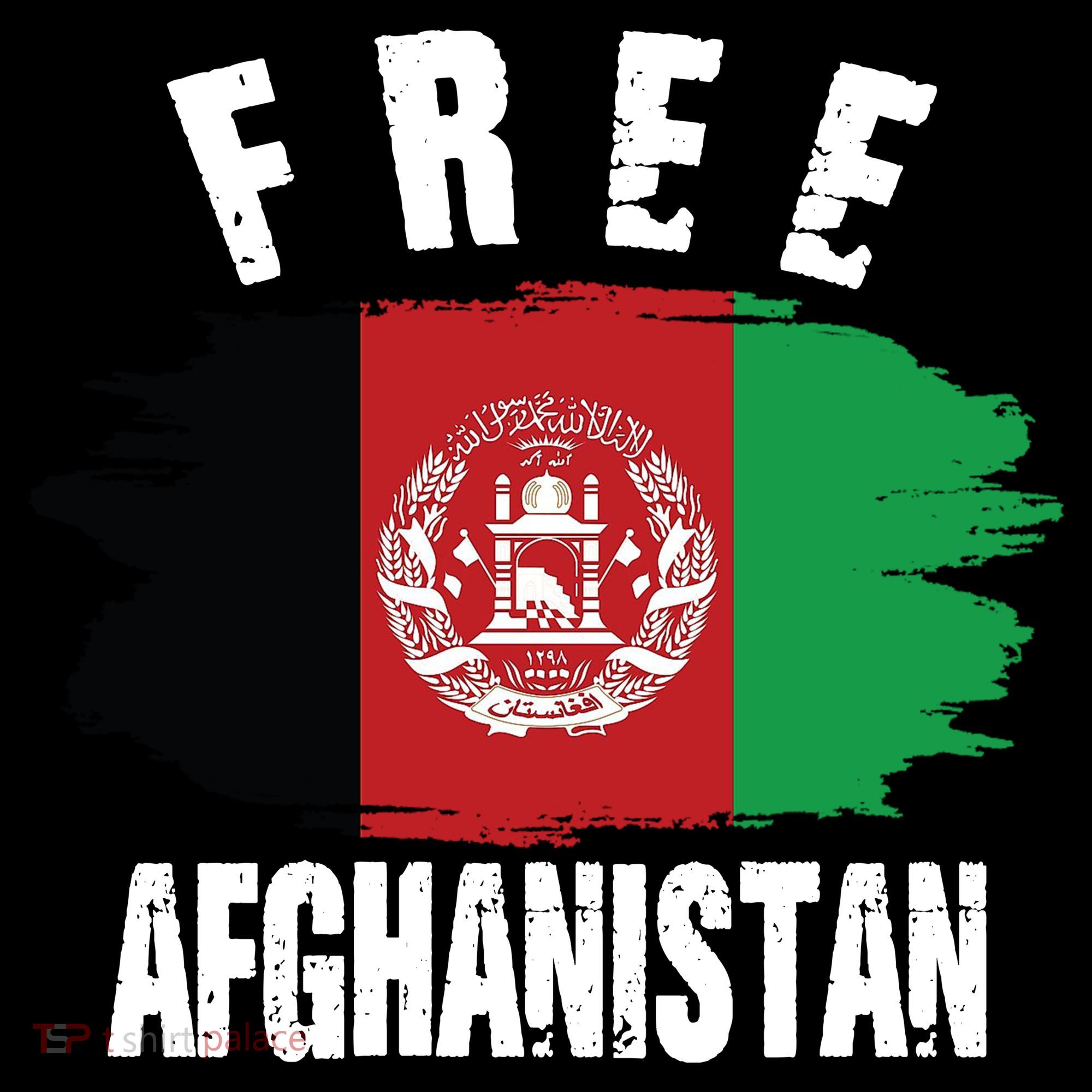 Free Afghanistan AFG Flag Women's Hoodie