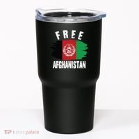 Free Afghanistan AFG Flag Tumbler thumb 0