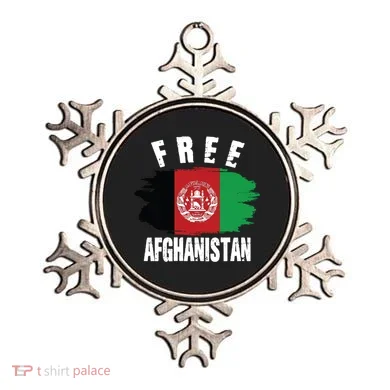 Free Afghanistan AFG Flag Ornament