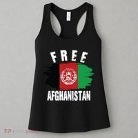 Free Afghanistan AFG Flag Women's Tank Top thumb 3