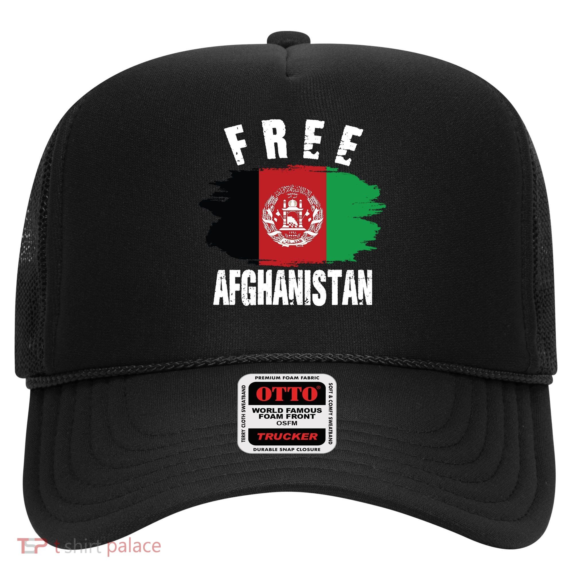Free Afghanistan AFG Flag Hat