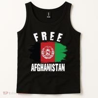 Free Afghanistan AFG Flag Tank Top thumb 2