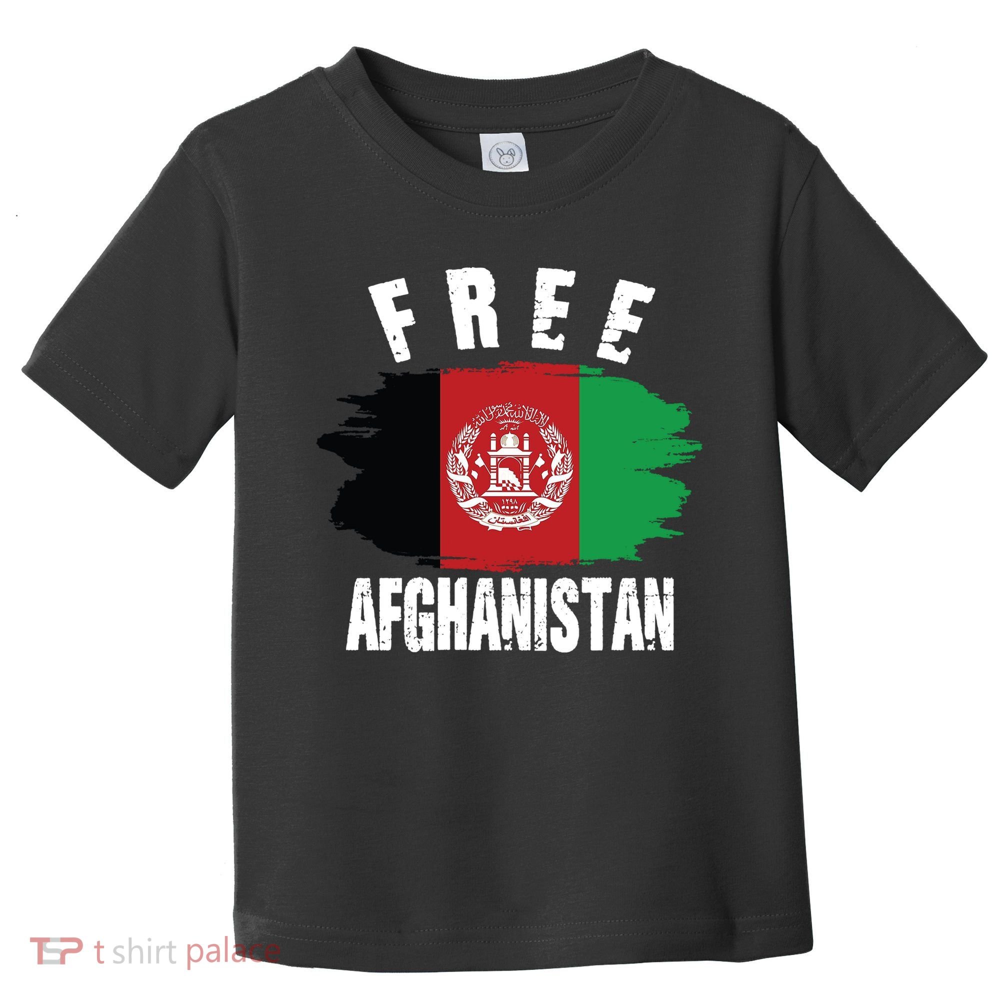 Free Afghanistan AFG Flag Toddler T-Shirt