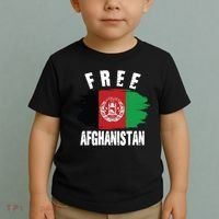 Free Afghanistan AFG Flag Toddler T-Shirt thumb 2