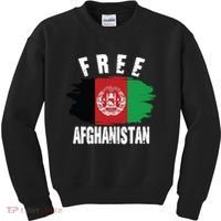 Free Afghanistan AFG Flag Kids Sweatshirt thumb 0