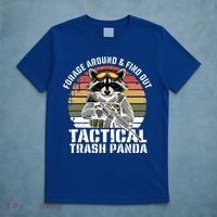 Forage Around And Find Out Tactical Trash Panda Funny Raccoon Meaningful Gift T-Shirt thumb 5