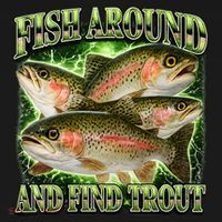 Fish Around And Find Trout Pajama Set thumb 2