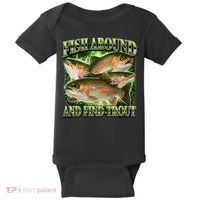 Fish Around And Find Trout Baby Bodysuit thumb 0