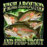 Fish Around And Find Trout Tank Top thumb 6