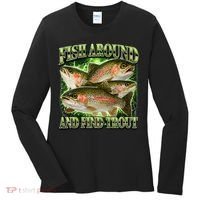 Fish Around And Find Trout Women's Long Sleeve Shirt thumb 0