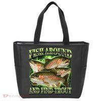 Fish Around And Find Trout Tote Bag thumb 0