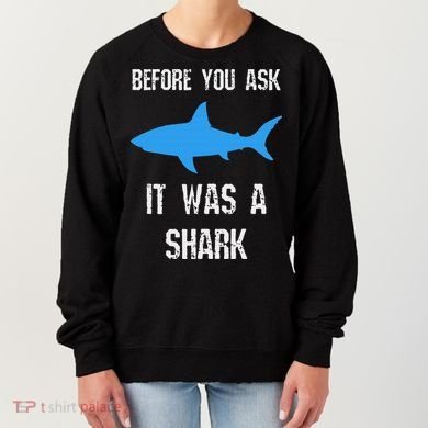 Funny Ampu Amputation Surgery Shark Humor Women's Sweatshirt