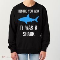 Funny Ampu Amputation Surgery Shark Humor Women's Sweatshirt thumb 0