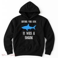 Funny Ampu Amputation Surgery Shark Humor Hoodie thumb 0