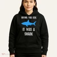 Funny Ampu Amputation Surgery Shark Humor Hoodie thumb 5