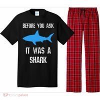 Funny Ampu Amputation Surgery Shark Humor Pajama Set thumb 0
