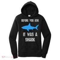 Funny Ampu Amputation Surgery Shark Humor Women's Hoodie thumb 0