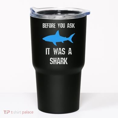 Funny Ampu Amputation Surgery Shark Humor Tumbler