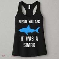 Funny Ampu Amputation Surgery Shark Humor Women's Tank Top thumb 3