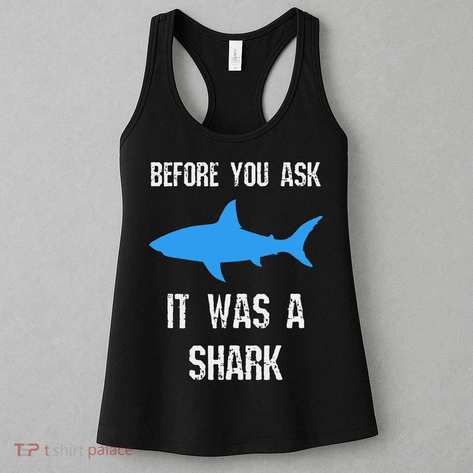 Funny Ampu Amputation Surgery Shark Humor Women's Tank Top