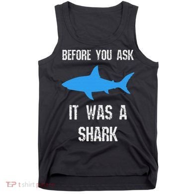 Funny Ampu Amputation Surgery Shark Humor Tank Top
