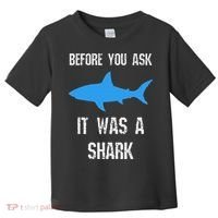 Funny Ampu Amputation Surgery Shark Humor Toddler T-Shirt thumb 0