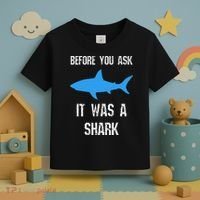 Funny Ampu Amputation Surgery Shark Humor Toddler T-Shirt thumb 3