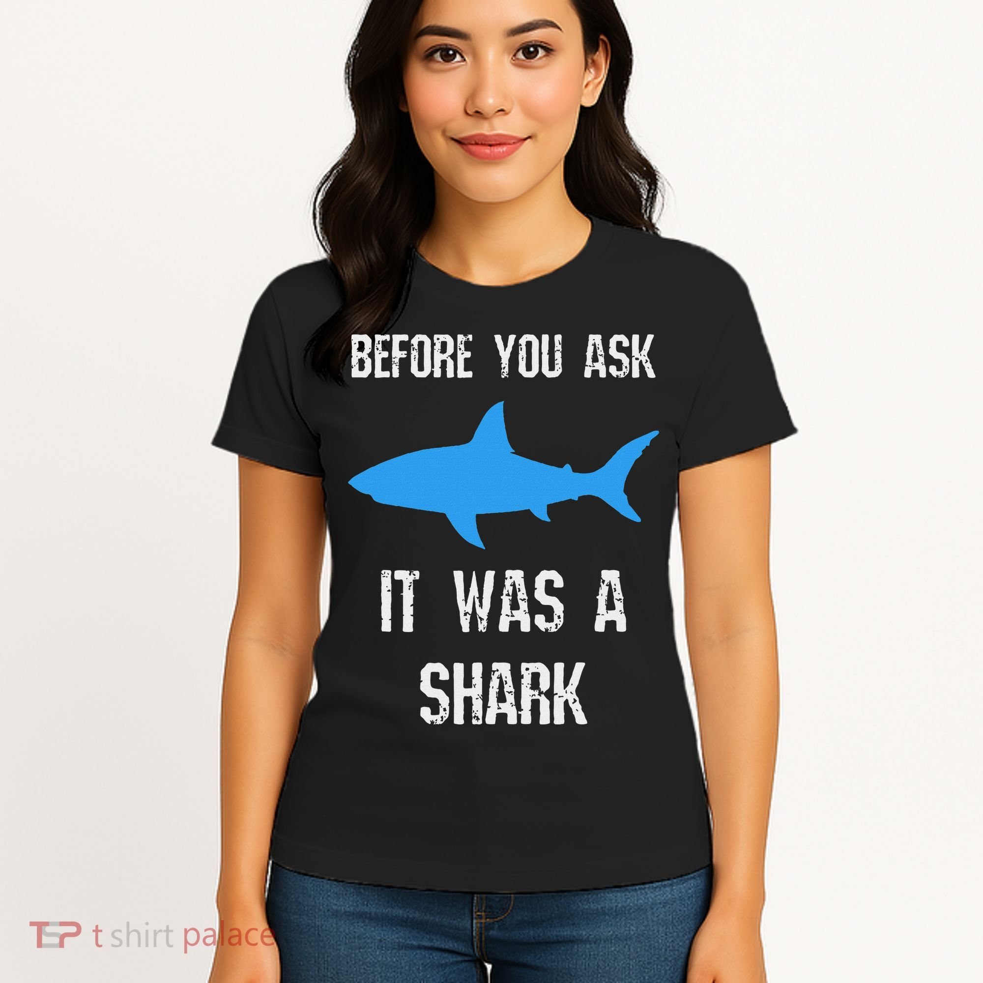 Funny Ampu Amputation Surgery Shark Humor Women's T-Shirt