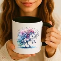 Fantasy Animals Amazing Musical Unicorn Friends Cute Gift Coffee Mug thumb 3