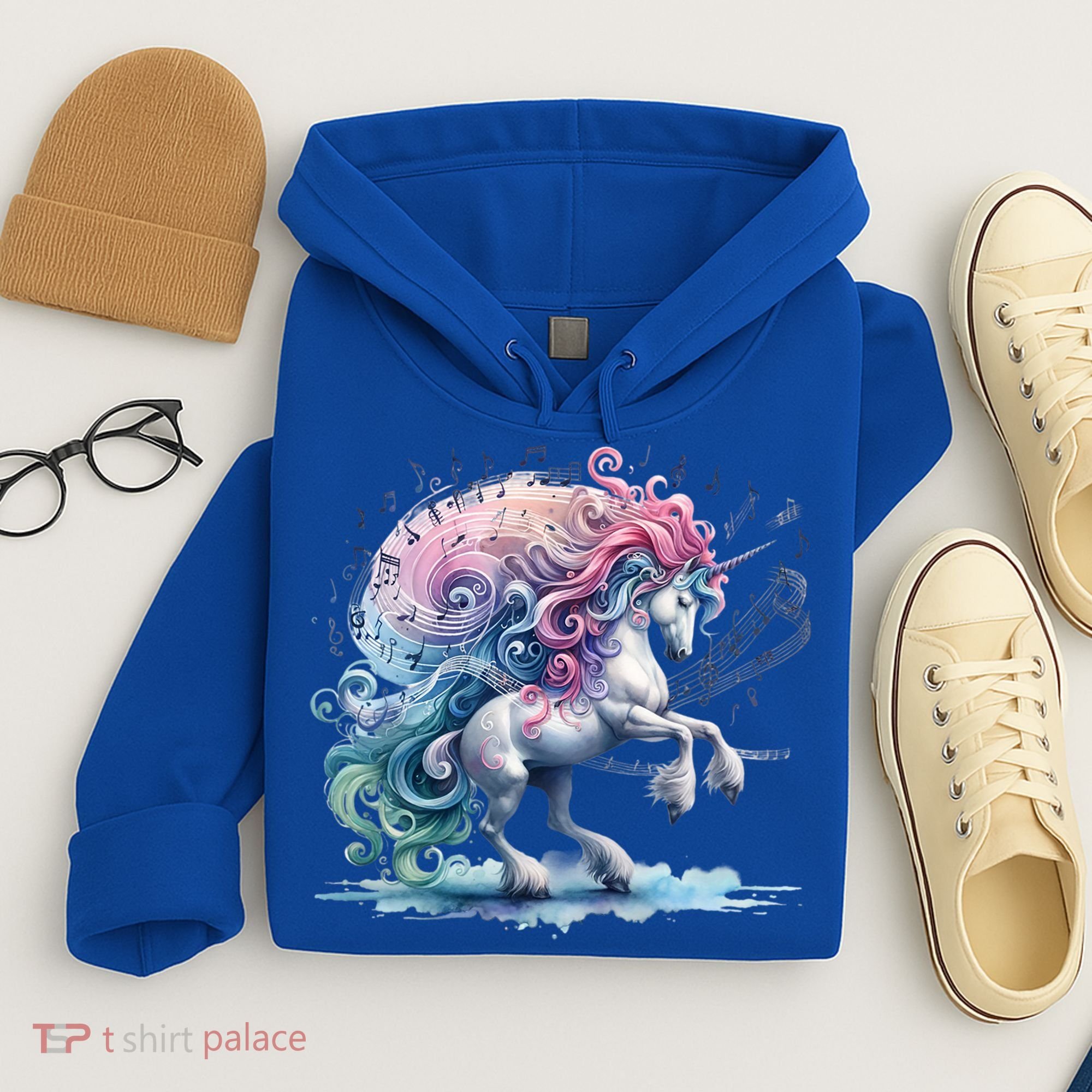 Fantasy Animals Amazing Musical Unicorn Friends Cute Gift Hoodie