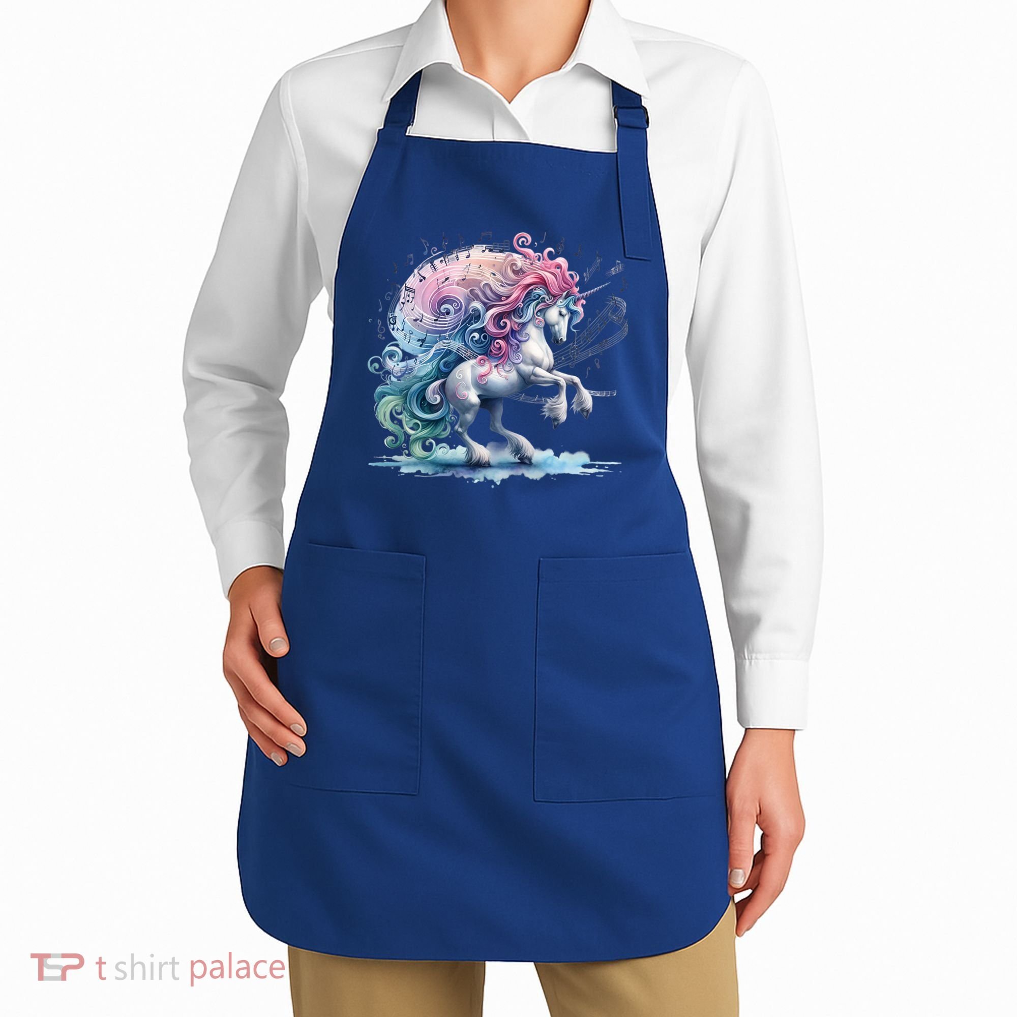 Fantasy Animals Amazing Musical Unicorn Friends Cute Gift Apron